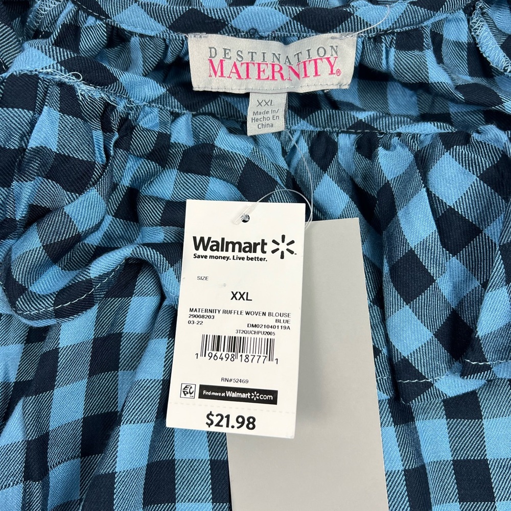 Destination maternity Ruffle Blouse - Picture 5 of 5